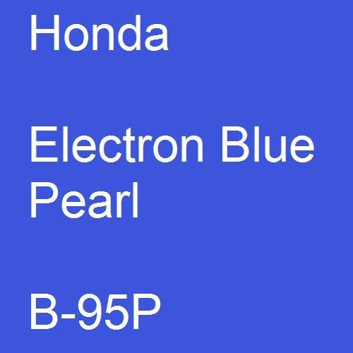 Honda, Electron Blue Pearl, B-95P.